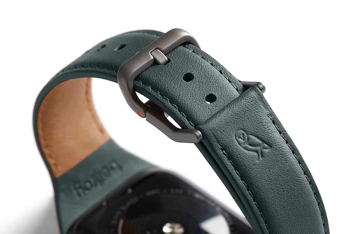 Bellroy Classic Watch Lederarmband (44-49mm) - Everglade