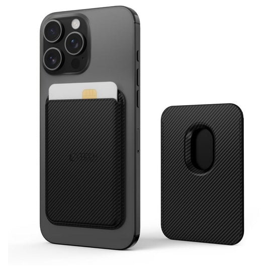 Tech Protect MagSafe Wallet - Schwarz Carbon 
