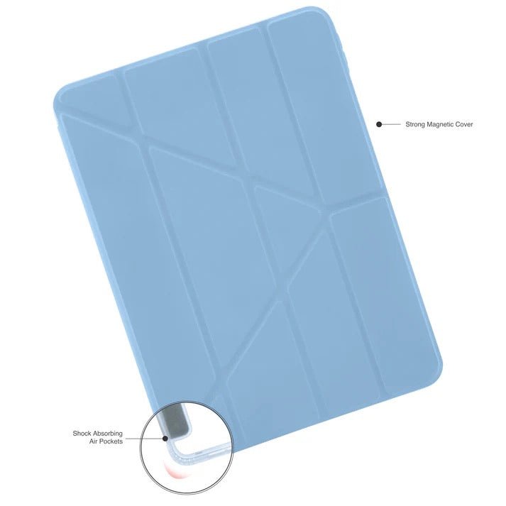 Pipetto Origami No1 Original Case für iPad Air 11“ - Light Blue