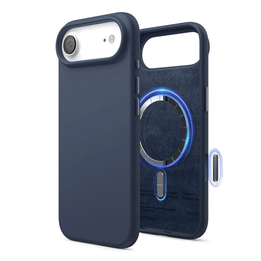 Elago MagSafe Silikon Case für iPhone Air - Indigo Blau - epos | Apple Premium Partner