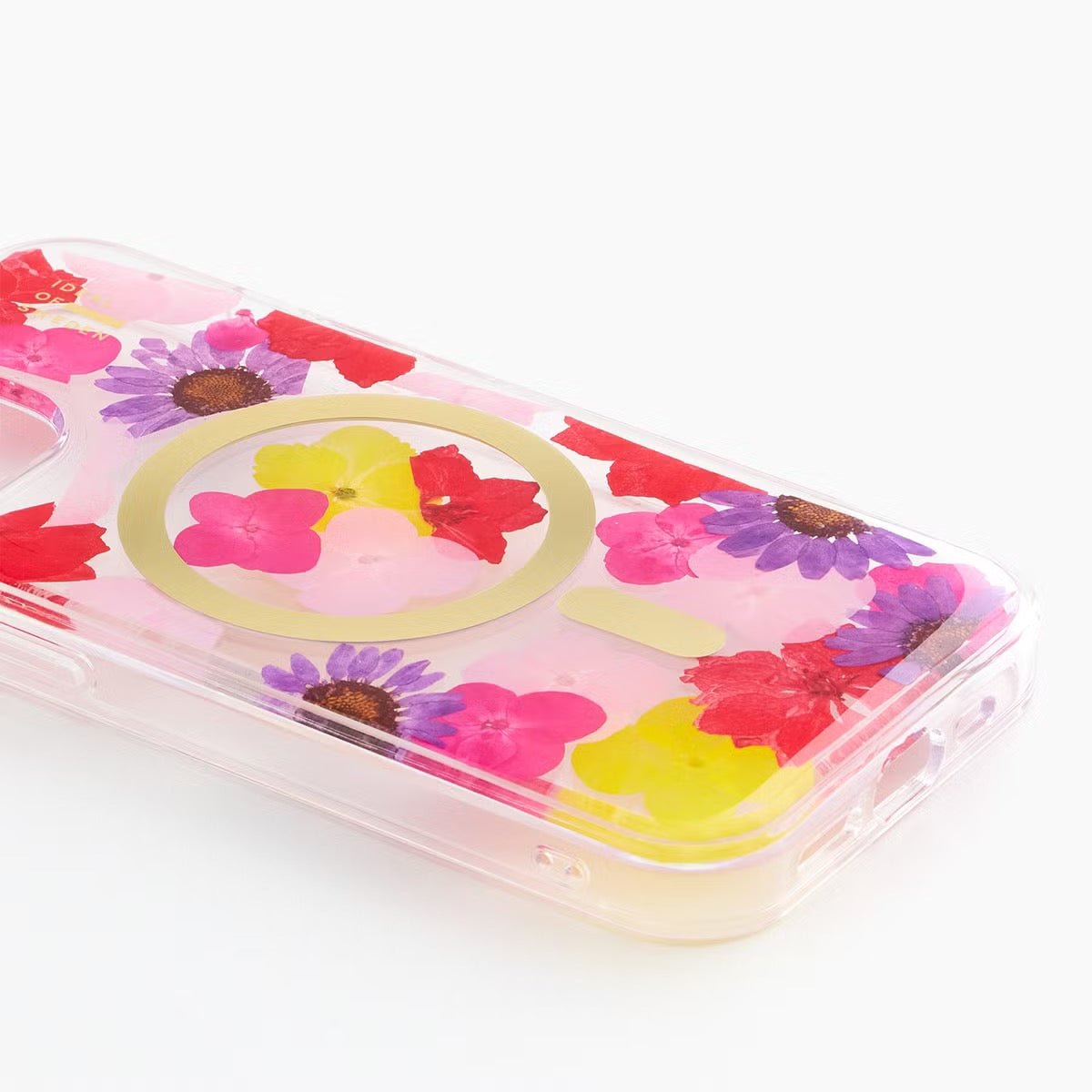 Ideal of Sweden MagSafe Transparente Hülle iPhone 13 / 14 / 15 / 16e / 17e - Tropical Floral