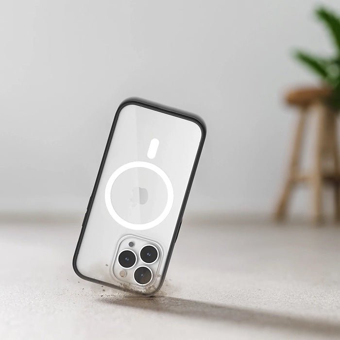 Woodcessories Clear Case MagSafe Schwarz für iPhone 14