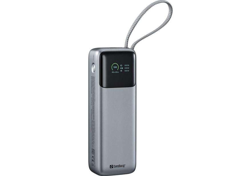 SANDBERG All-in1 Powerbank 20.000mAh 130W - Aluminium