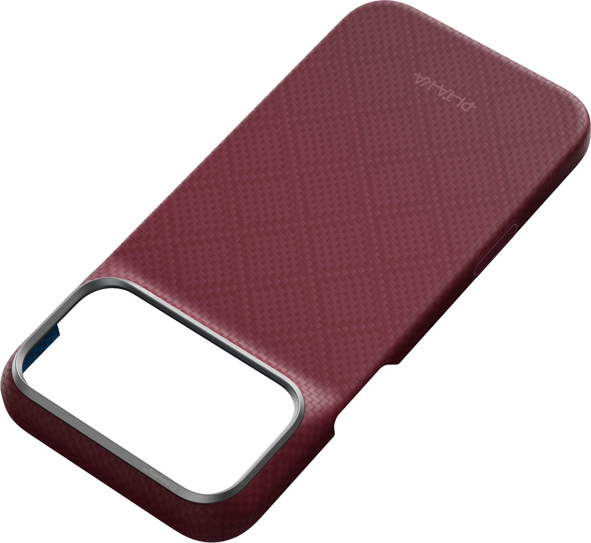 Pitaka Edge Case iPhone 17 Pro Max/18 Pro Max Burgundy Argyle