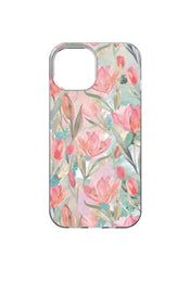 Ideal of Sweden MagSafe Transparente Hülle iPhone 13 / 14 / 15 / 16e / 17e - Tulip Bloom