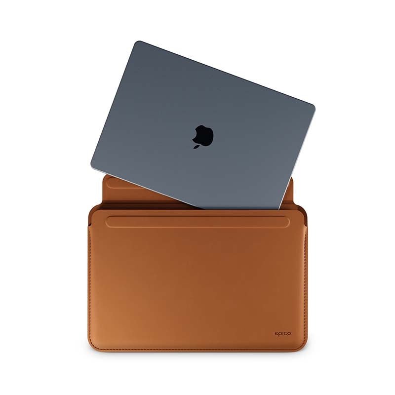 Epico Leder Sleeve für MacBook Air 13“ - braun