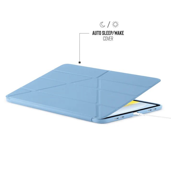 Pipetto Origami No1 Original Case für iPad A16 - Light Blue