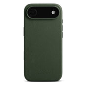 Woolnut Leder Case für iPhone Air - Grün