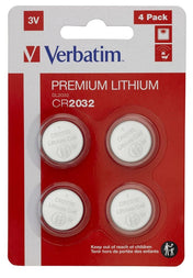 Verbatim CR2032 3V AirTag Batterie (4er pack)