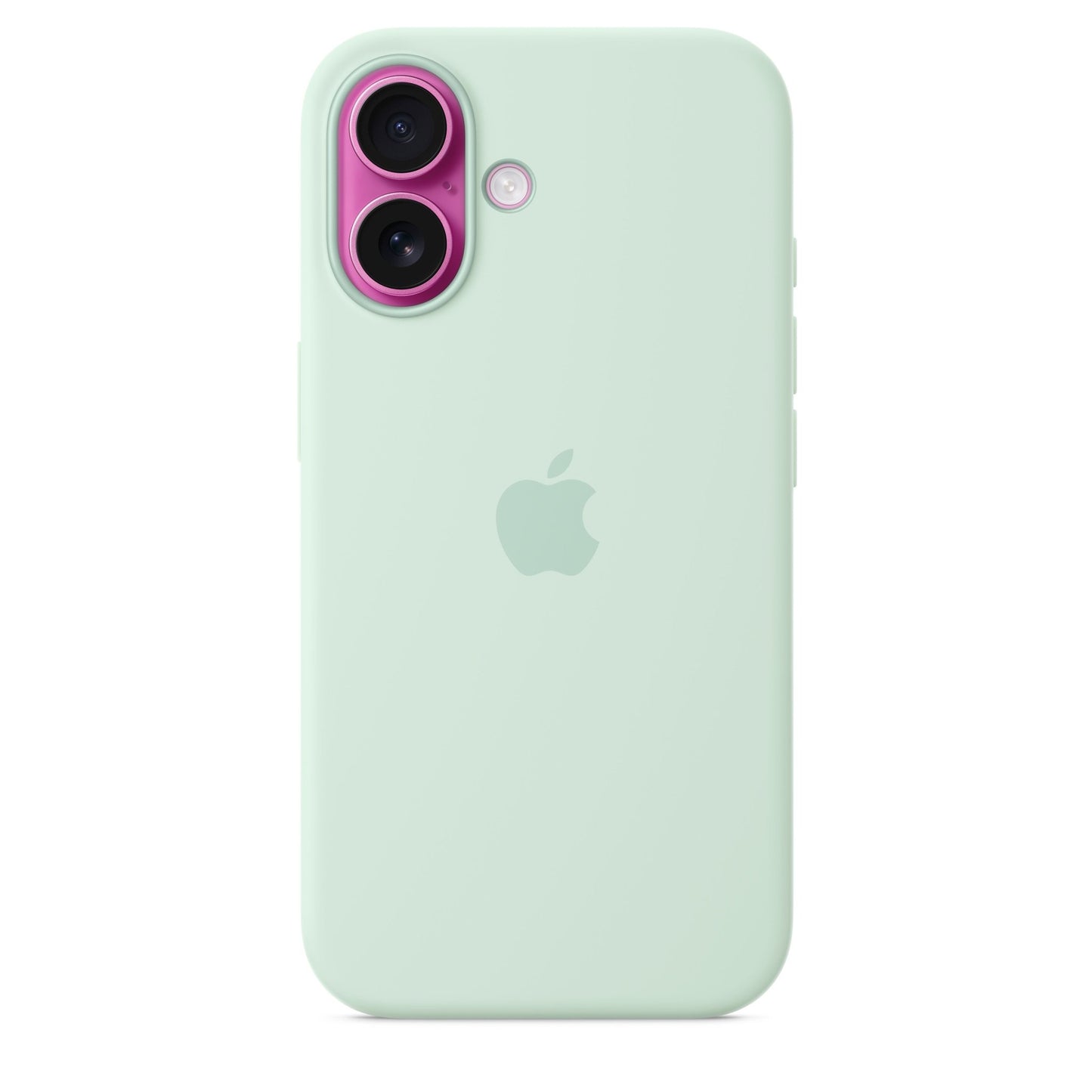 Apple iPhone 16 Silikon Case mit MagSafe, aquamarin