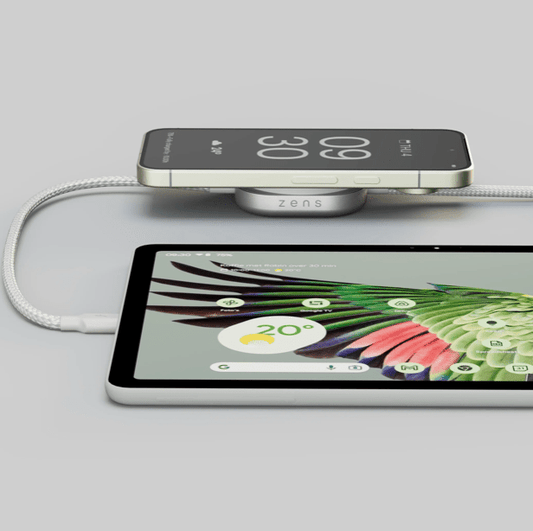 Zens USB-C Ladekabel 140W mit MagSafe Charger 15W - Weiss