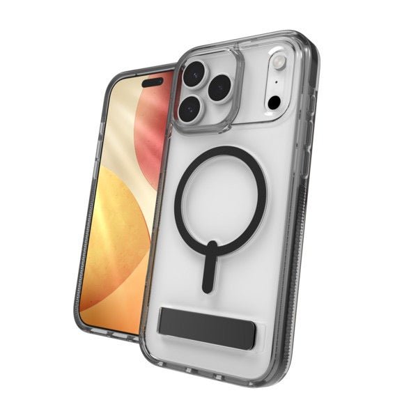 ZAGG Santa Cruz Snap C Ring mit Standfuß iPhone 17 Pro Max - Jet Black