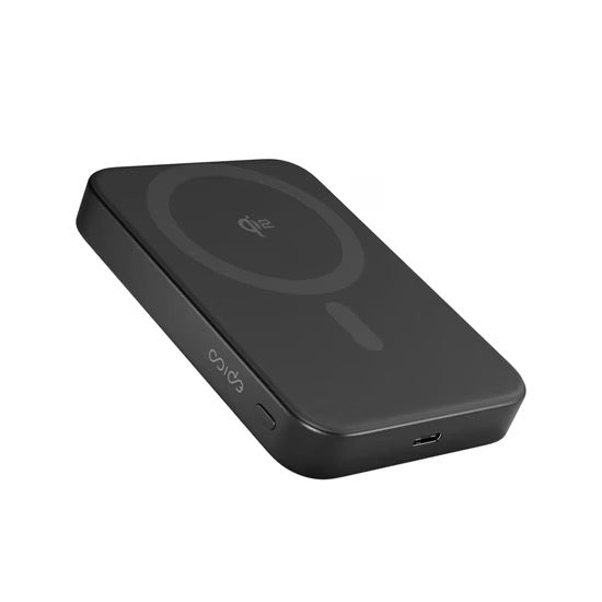 Epico UltraPack Qi2 10000mAh Alu Mag+ Wireless Power Bank EM71b - black