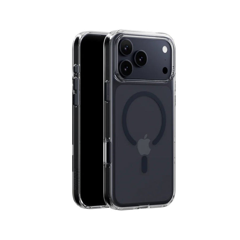 MagEasy iPhone 17 Pro Max MagSafe Clear Case - schwarzer Magsafe - Ring - epos | Apple Premium Partner