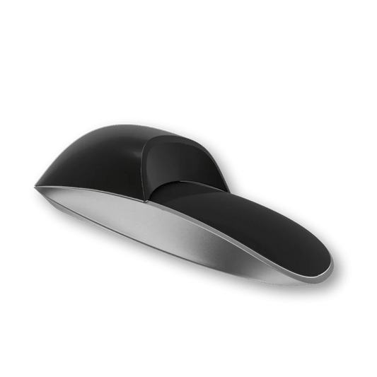 Solumics Maus Ergo-Cover schwarz/silber