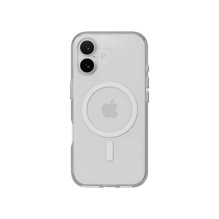 MagEasy iPhone 17 MagSafe Clear Case - weißer Magsafe - Ring - epos | Apple Premium Partner