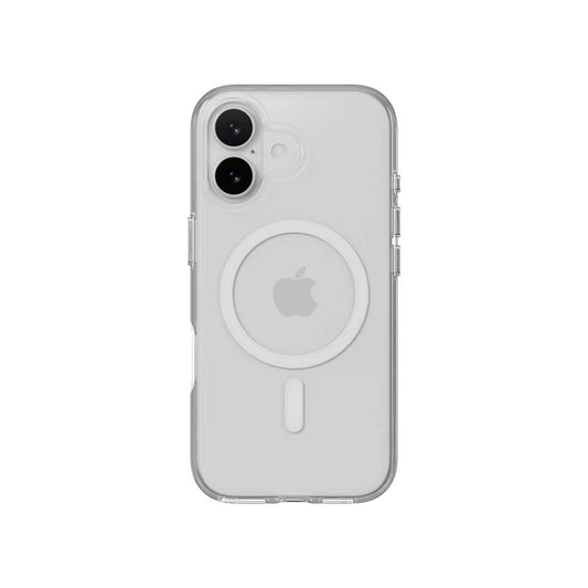MagEasy iPhone 17 MagSafe Clear Case - weißer Magsafe - Ring - epos | Apple Premium Partner