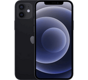 Black Apple iPhone 12 128GB, Grade B - REFURBISHED with a dual-lens rear camera and a large touchscreen display.