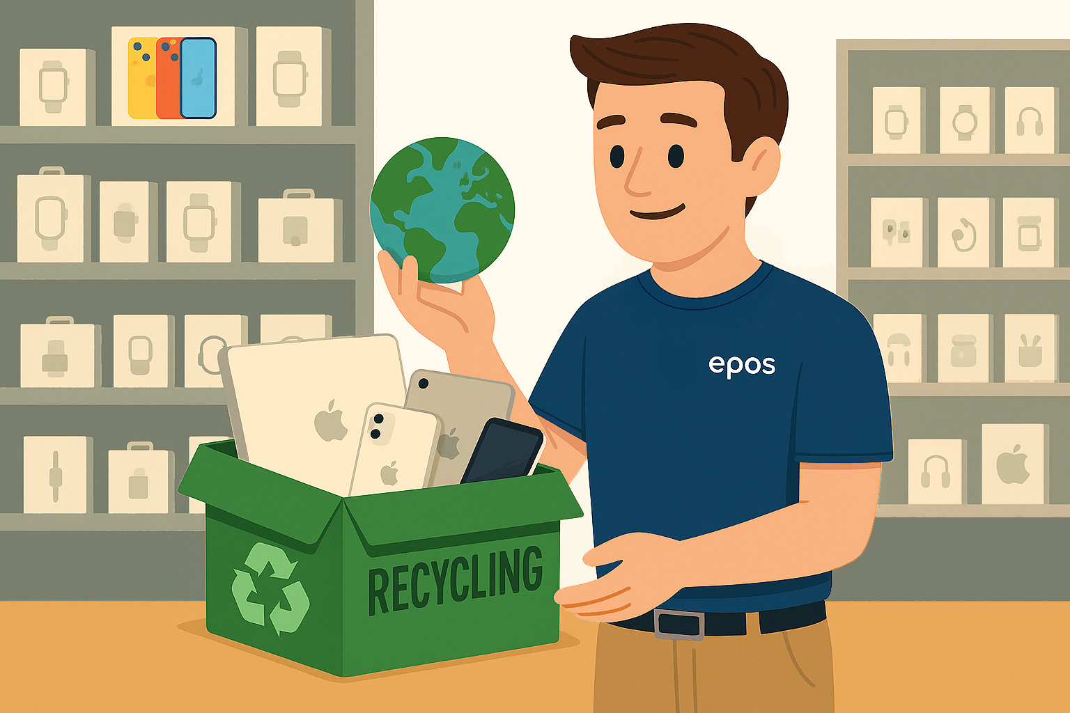 Weil Weitergeben besser ist als Wegwerfen.