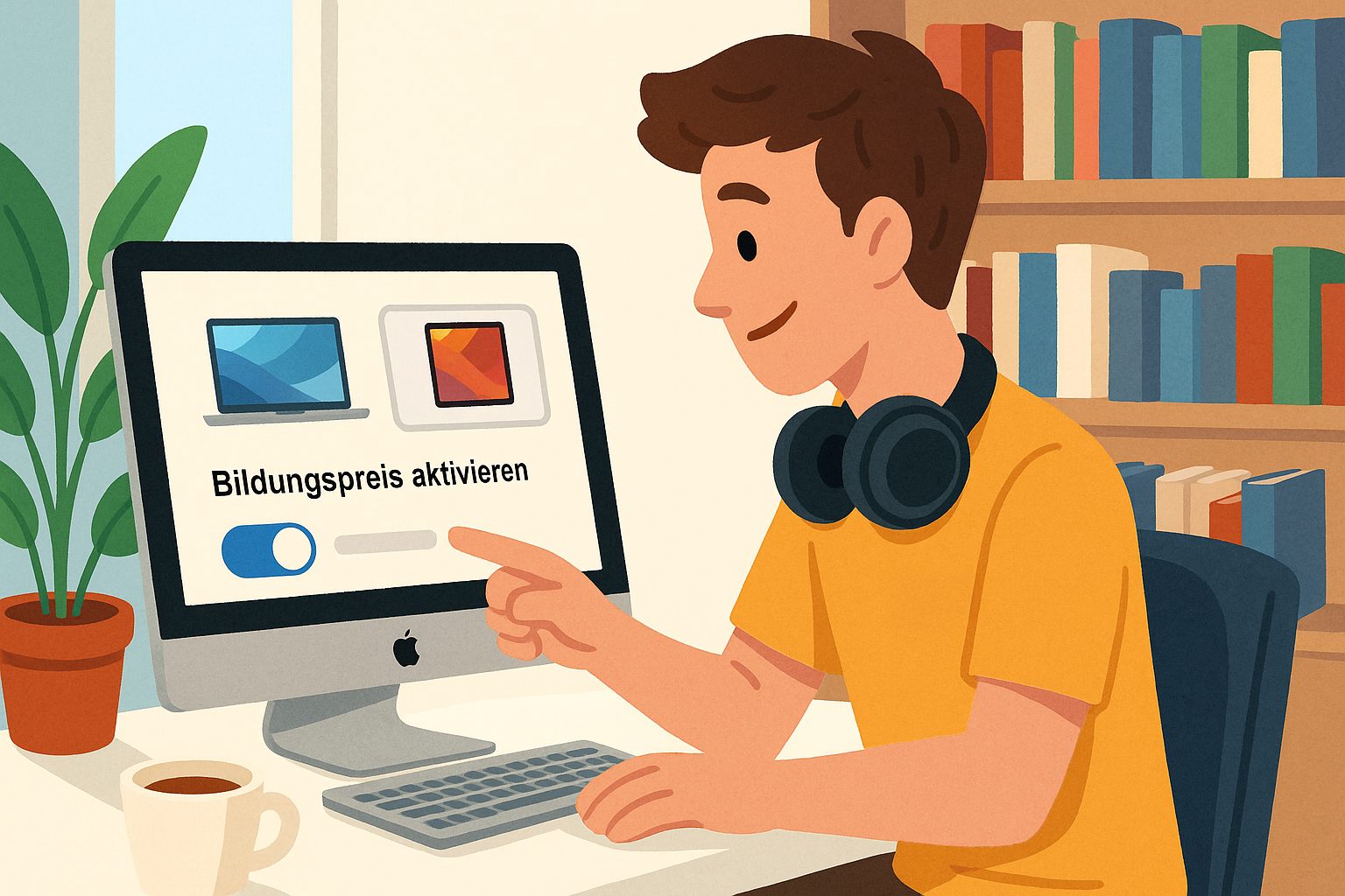 Education Rabatt mit nur einem Klick